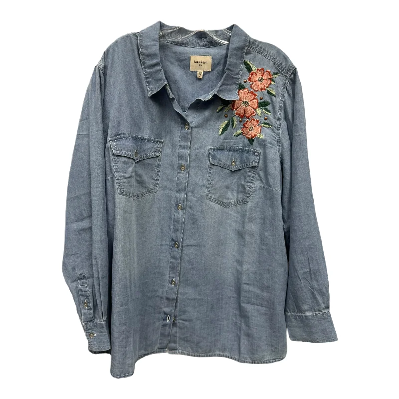 Must-Have Deals Top Long Sleeve By Haute Hippie  Size: 2x