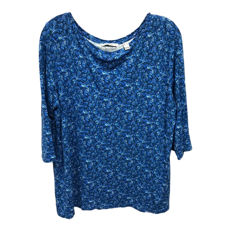 Crazy Savings Top Long Sleeve By Isaac Mizrahi Live Qvc  Size: L