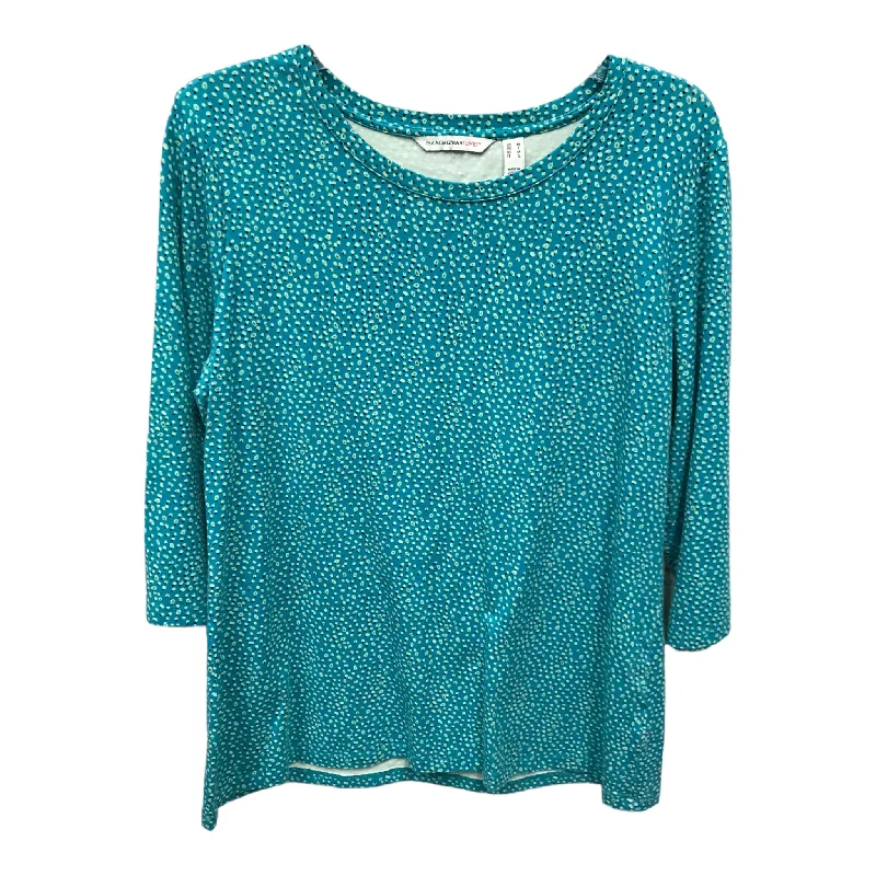 Daily Specials Top Long Sleeve By Isaac Mizrahi Live Qvc  Size: M
