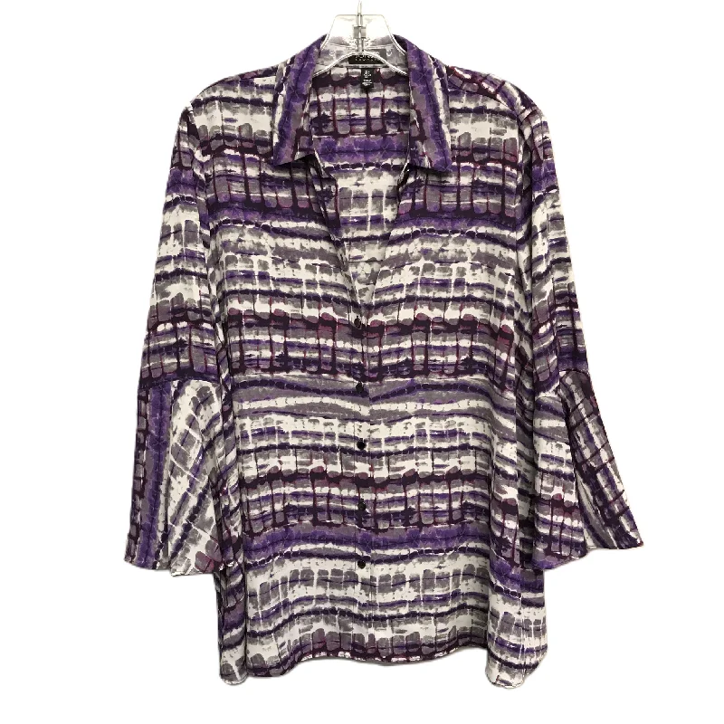Buy Now Top Long Sleeve By Jones New York  Size: L
