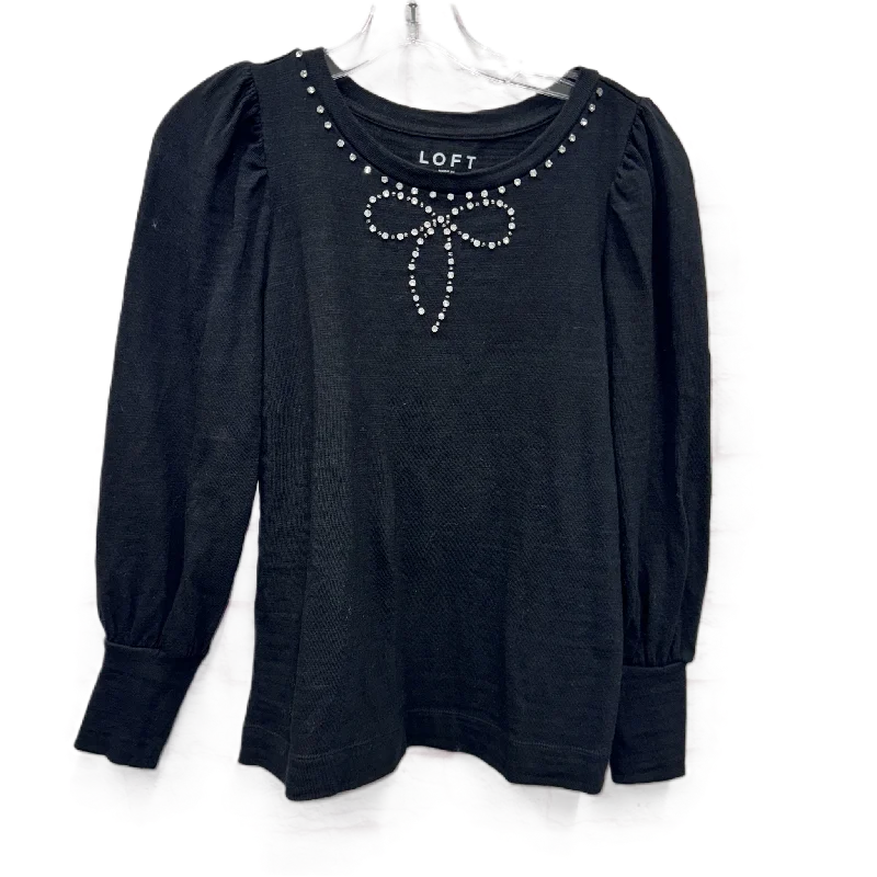 Season Finale Sale Top Long Sleeve By Loft  Size: Petite  Medium
