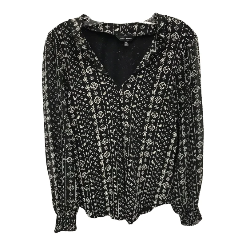 Deal Dash Top Long Sleeve By Lucky Brand  Size: S