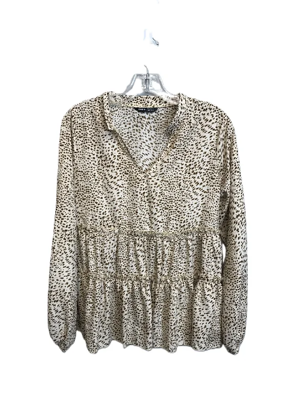 Extra Savings Top Long Sleeve By Shein  Size: M