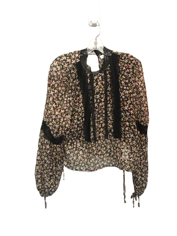 Exclusive Offers Top Long Sleeve By Top Shop  Size: S