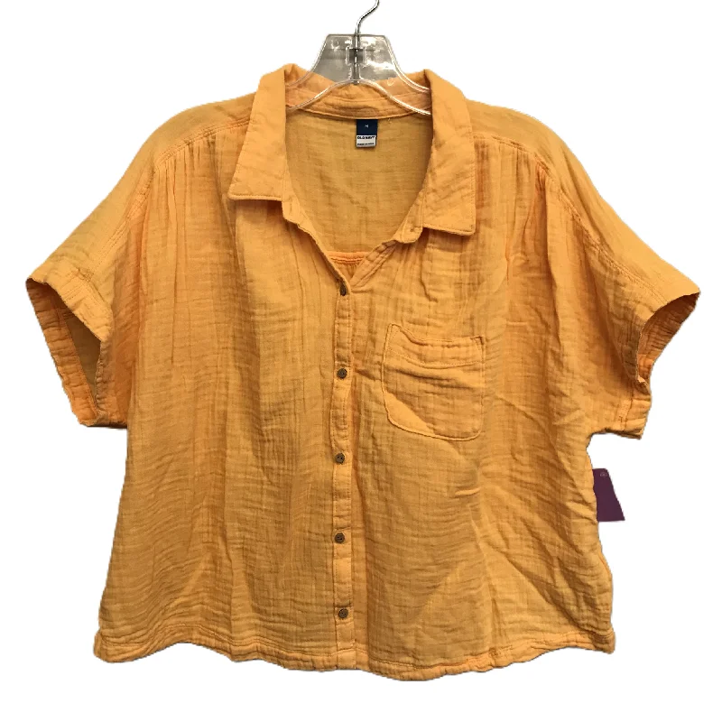 Incredible Offers Top Short Sleeve By Old Navy  Size: M