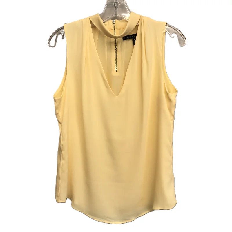 Lowest Prices Yellow Top Sleeveless By White House Black Market, Size: M