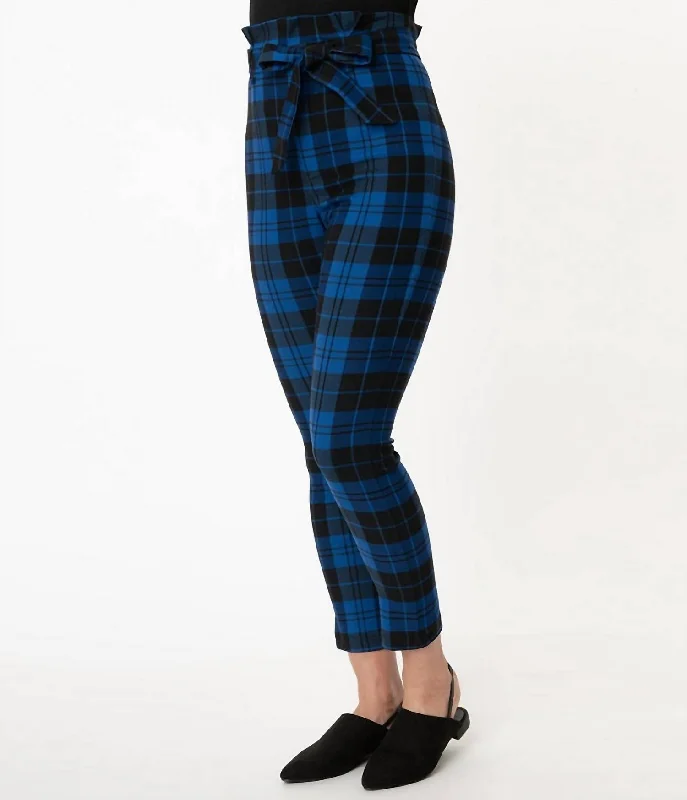 Angelina Pants In Blue/black