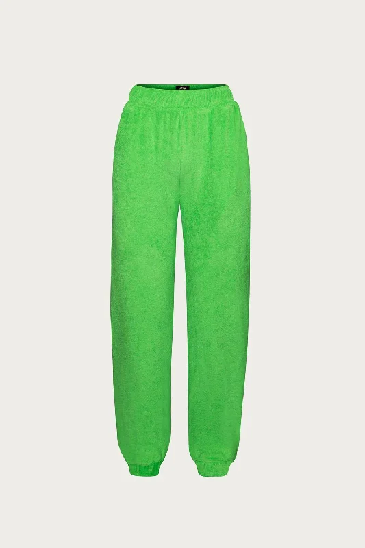 Hamili Terry Jogger In Bright Green