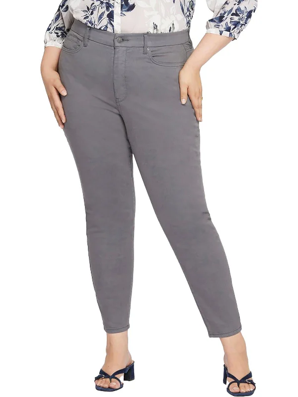 Super Deal Plus Ami Womens High-Rise Slimming Skinny Jeans