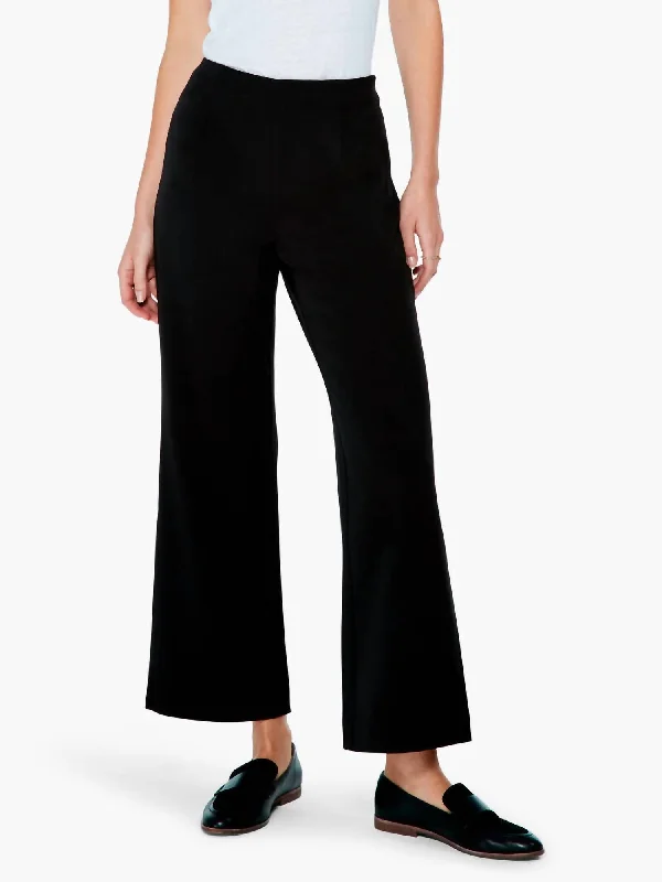 Final Markdown Wide Leg Pant In Black Onyx