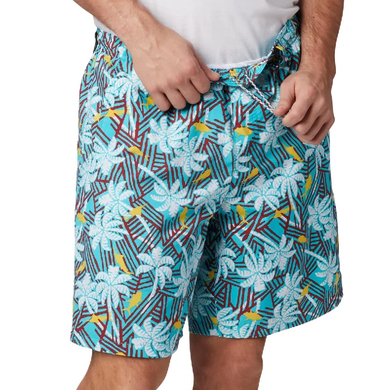 Columbia Mens Printed Performance Swim Shorts