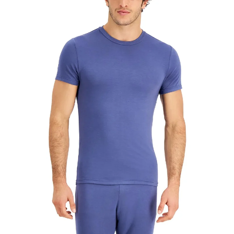 INC Mens Solid Pajama Sleep Shirt