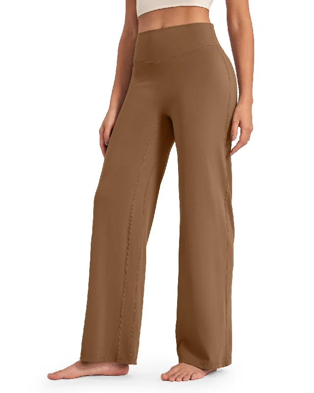 Stock Up and Save BareFeel Wide Leg High-Waisted Pants 29