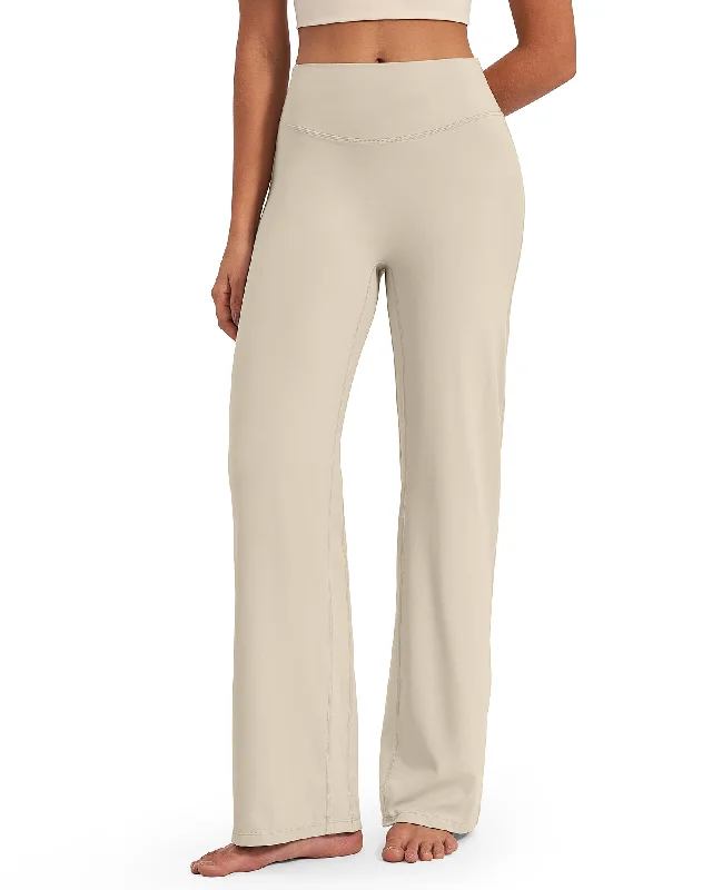 Super Savings BareFeel Wide Leg High-Waisted Pants 31