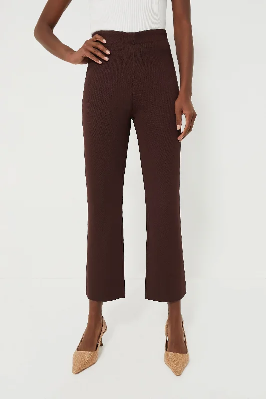 Great Deals Brown Compression Knit Ashford Pants