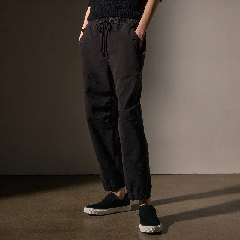 Mega Sale Cotton Terry Flight Pant - Black