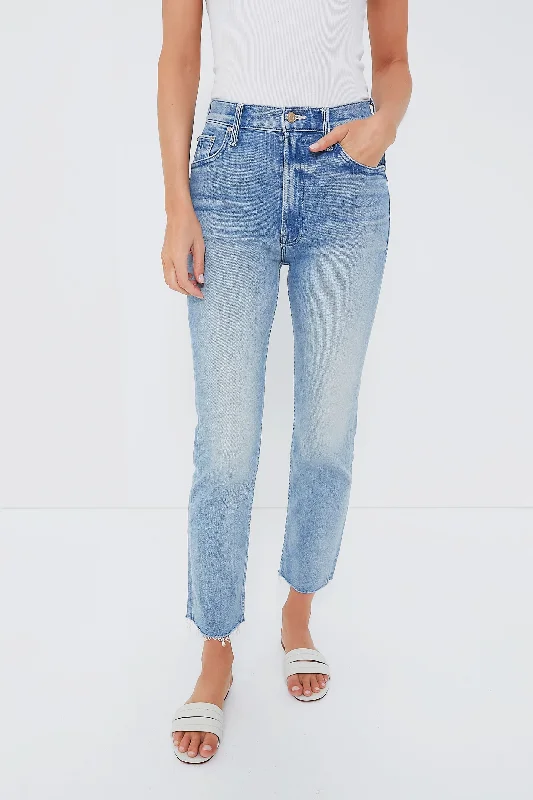 Limited Quantity Fish Out Of Water High Waisted Rider Ankle Fray