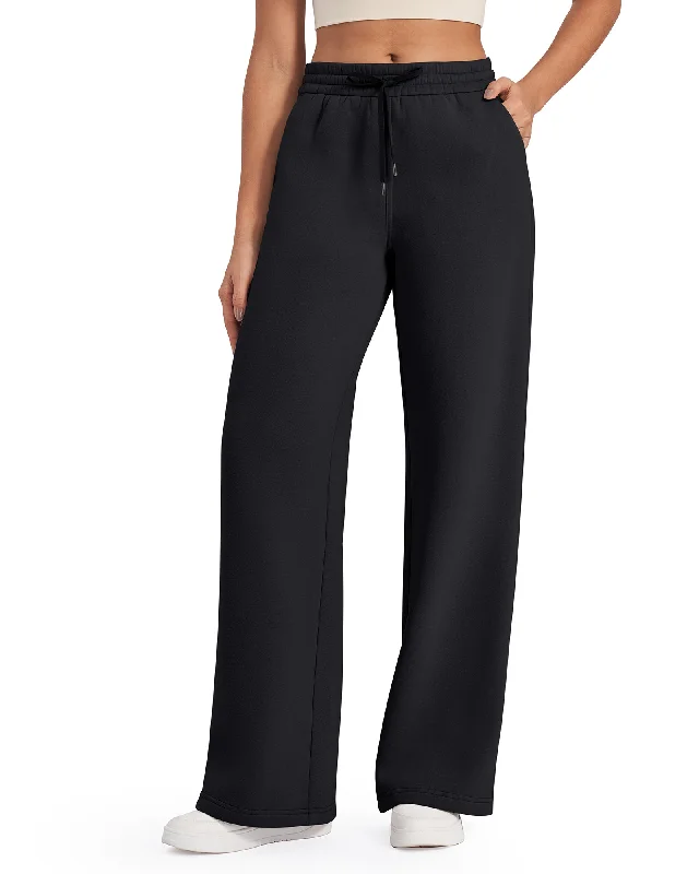 Savings Event Fleece Lined Drawstring High-Waist Pants 29