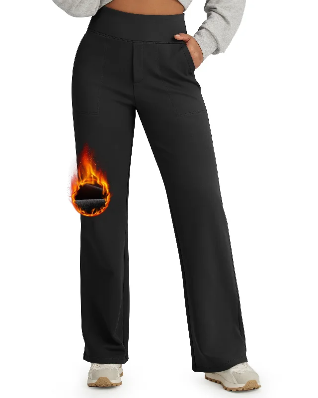 Price Fest Fleece Lined High-Waisted Pants 33