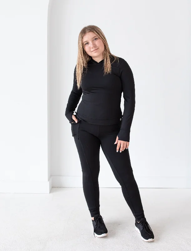 Clearance Items GIRLS CARGO POCKET LOUNGE LEGGING