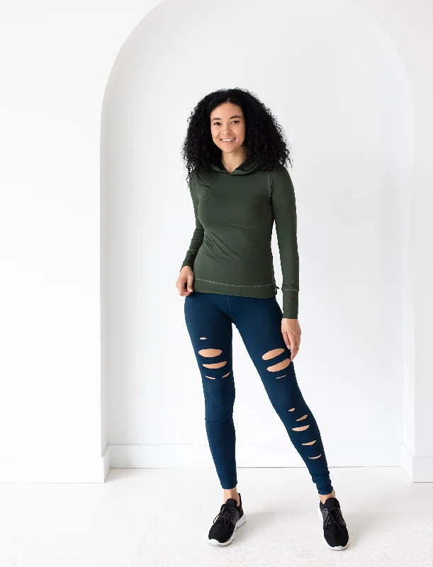 Closeout LADIES DISTRESSED LEGGING