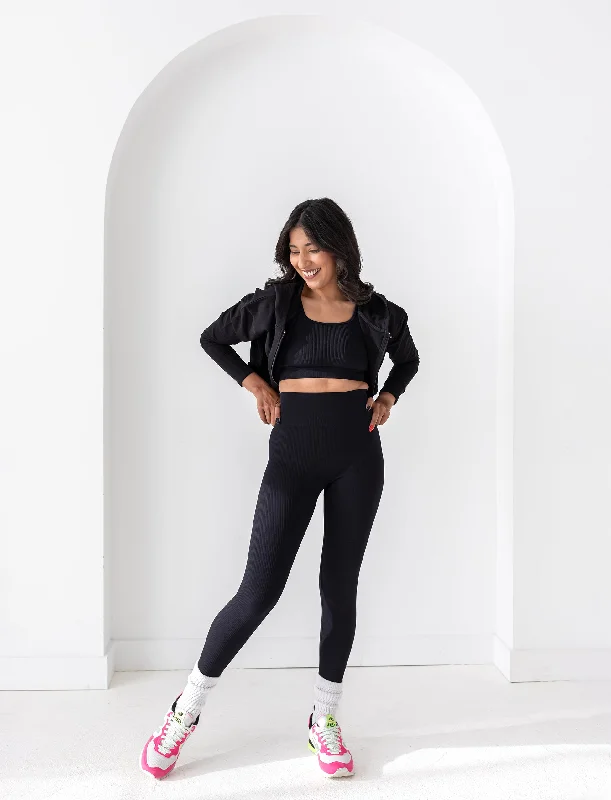 Reduced Prices LADIES SEAMLESS RIB LEGGING