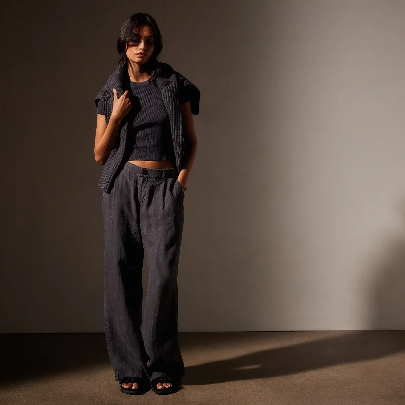 Today’s Special Linen Pleated Pant - Magma Pigment