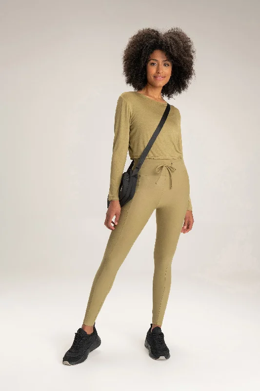 Discount Deals Neoprene Tie Leggings