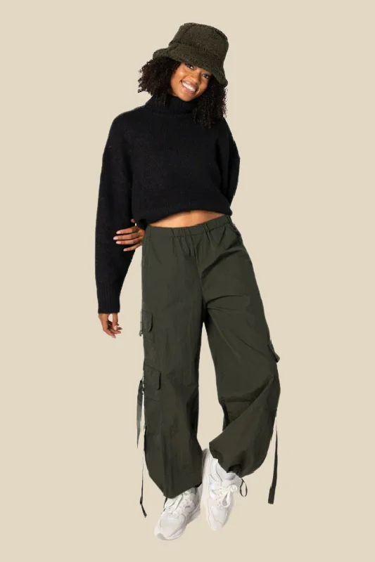 Discount Mania Parachute Cargo Pants