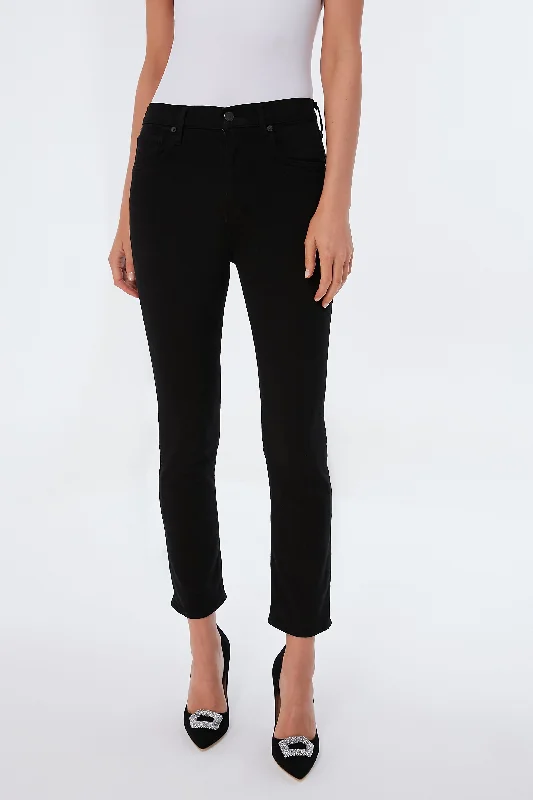Discount Days Plush Black Jolene High Rise Vintage Slim