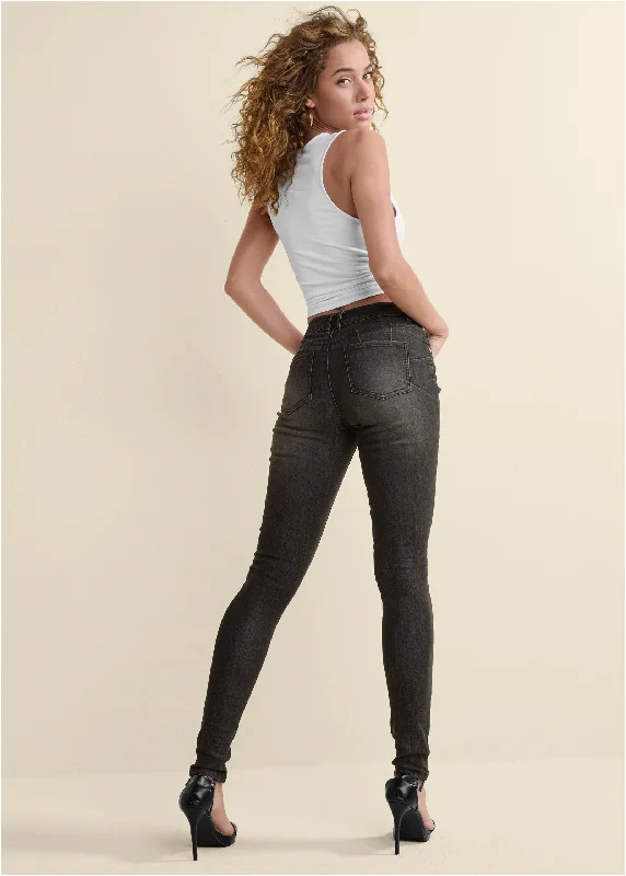 Exclusive Deal Lift Jeans - Black Denim