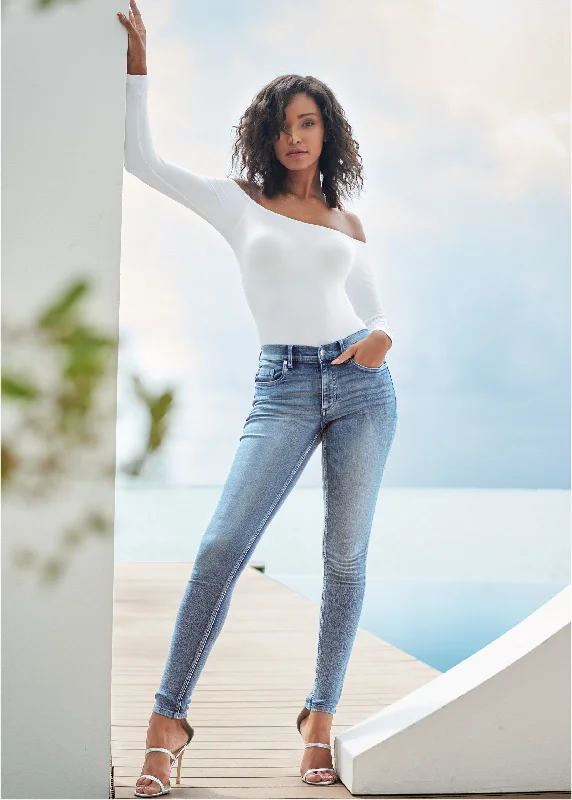 Reduced Prices Heidi Skinny Jeans - Light Wash