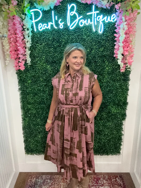 Today’s Deal Playful Pleats Midi Dress