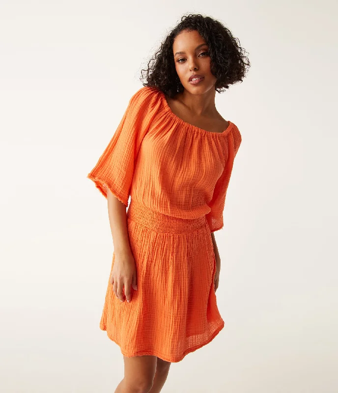 Seasonal Sale Fernanda Gauze Convertible Dress