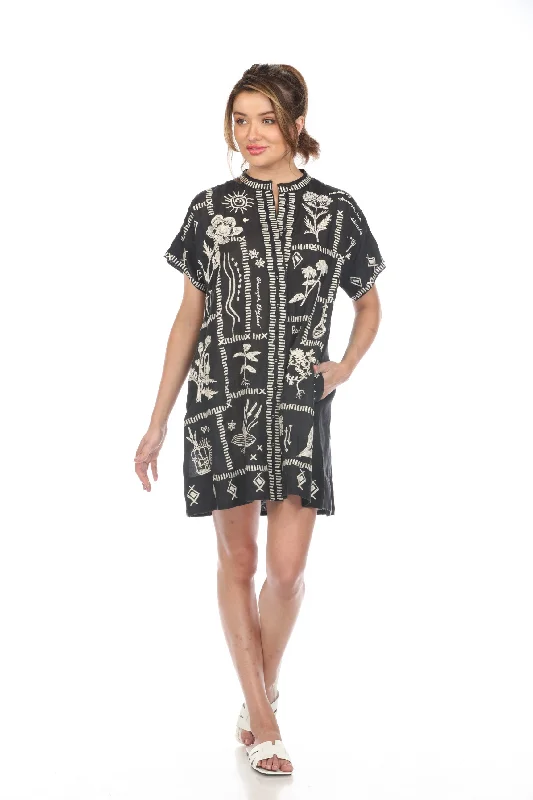 Take Advantage Johnny Was Workshop Botanique Dolman Swing Tunic Dress W29324 *