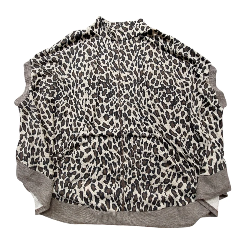 Fantastic Deals Animal Print Top Short Sleeve Main Strip, Size L