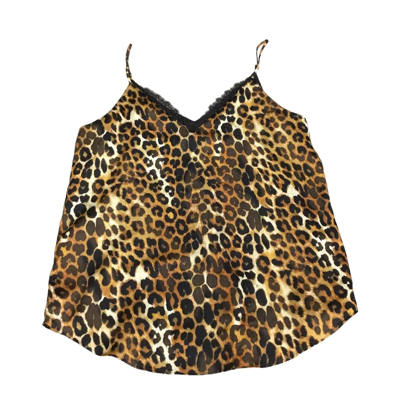 Price Smash Animal Print Top Sleeveless Express, Size S