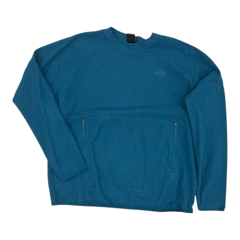 New Deals Athletic Fleece By The North Face In Blue, Size:L