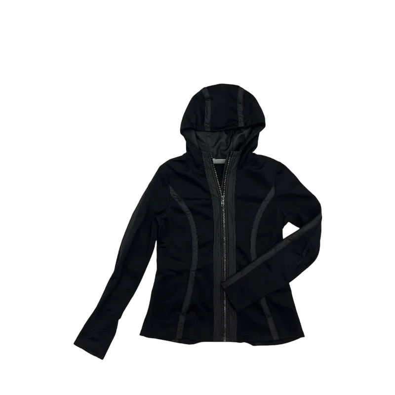 Price Cut Athletic Jacket By Athleta In Black, Size:M