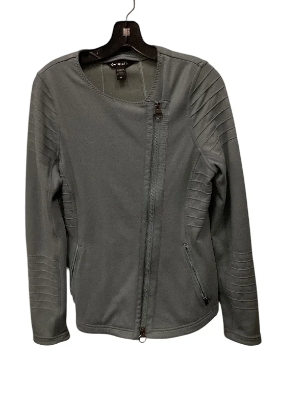 Year-End Sale Athletic Jacket By Athleta In Green, Size: M