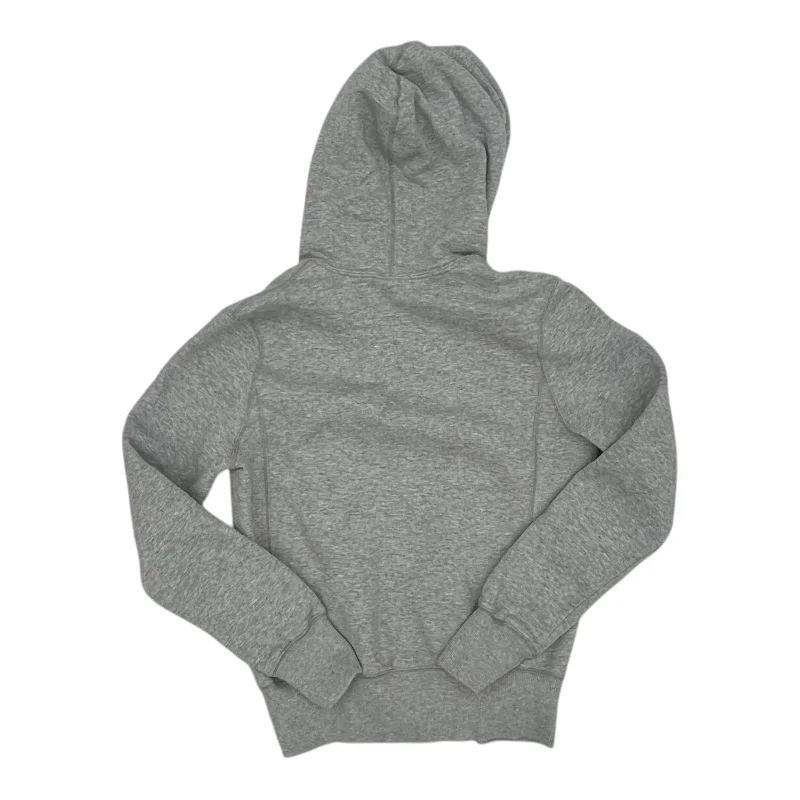 Huge Savings Athletic Sweatshirt Hoodie By Nike Apparel In Grey, Size:S