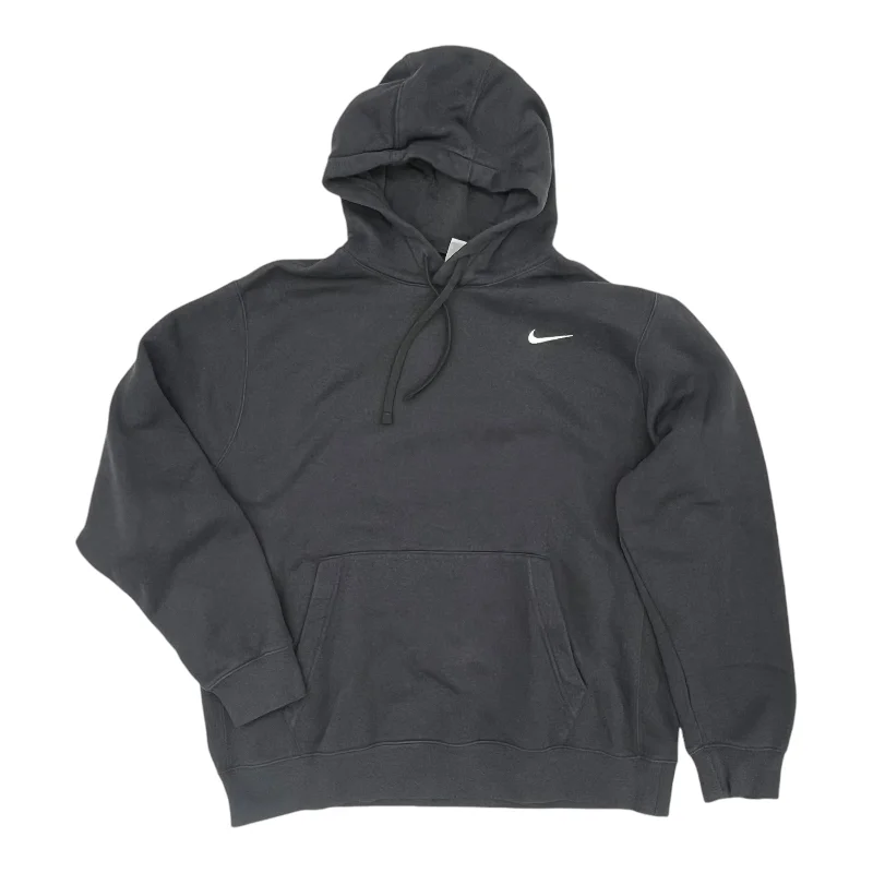 Today's Special Athletic Sweatshirt Hoodie By Nike Apparel In Grey, Size:Xl
