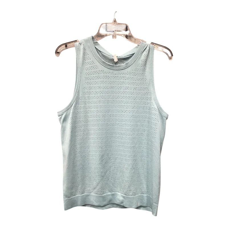 Super Bargain Athletic Tank Top By Lululemon In Blue, Size: 8
