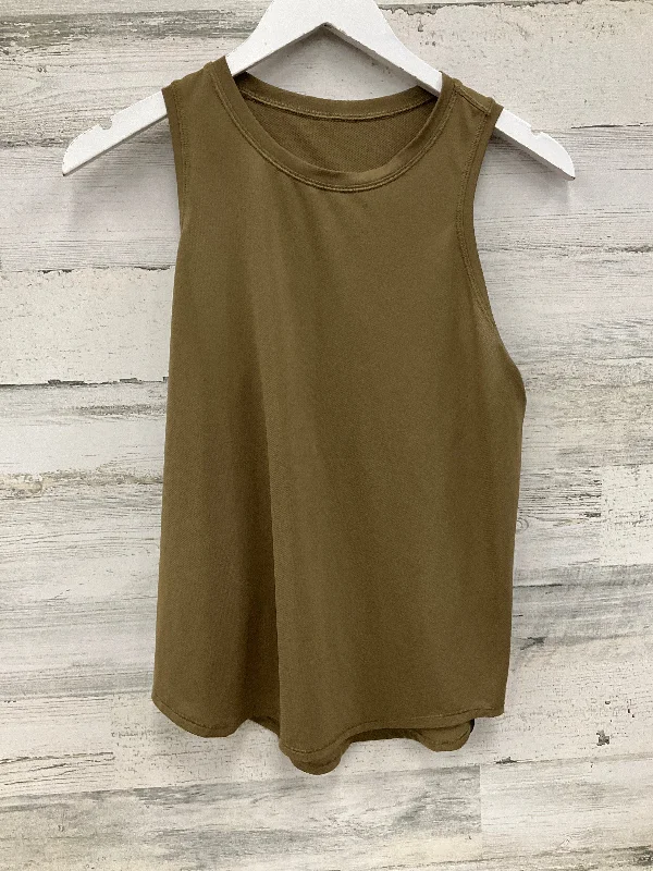 Special Buy Athletic Tank Top By Lululemon In Green, Size: S