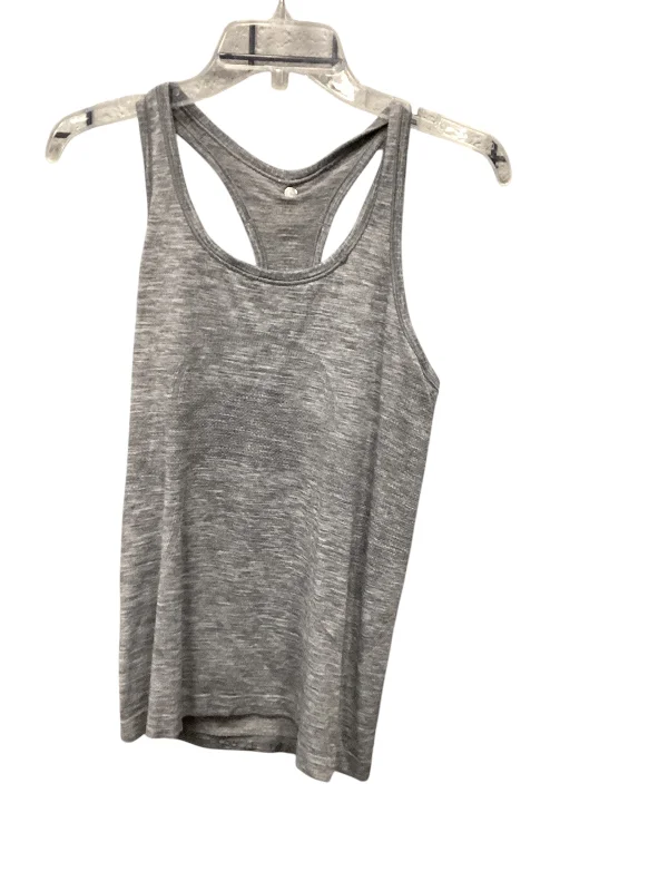 Price Blitz Athletic Tank Top By Lululemon In Grey, Size: 8