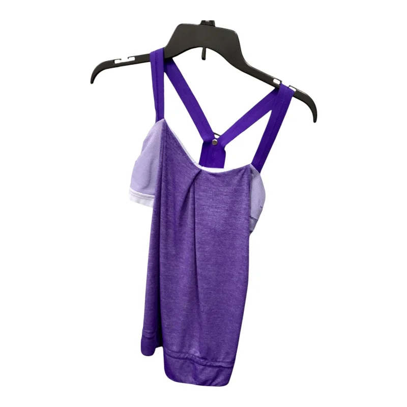 Closeout Athletic Tank Top By Lululemon In Purple, Size: 4