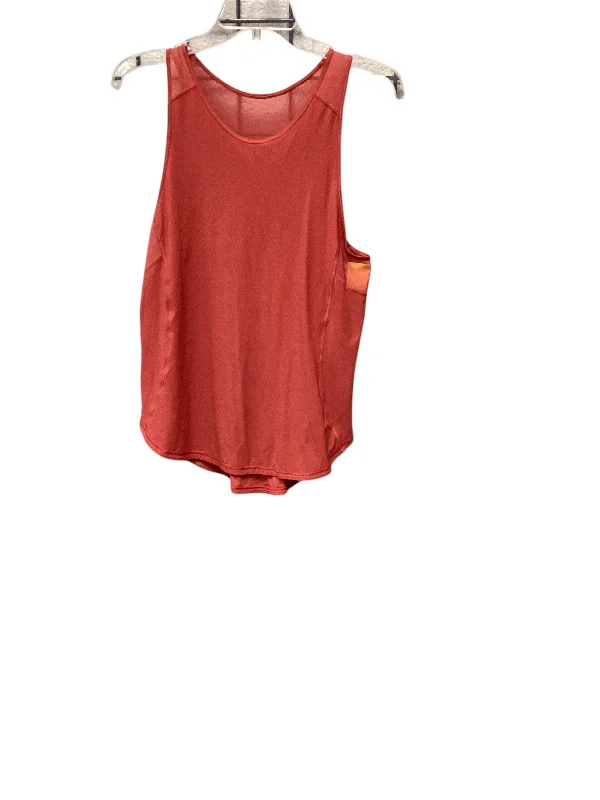 Big Discounts Athletic Tank Top By Lululemon In Red, Size: 8