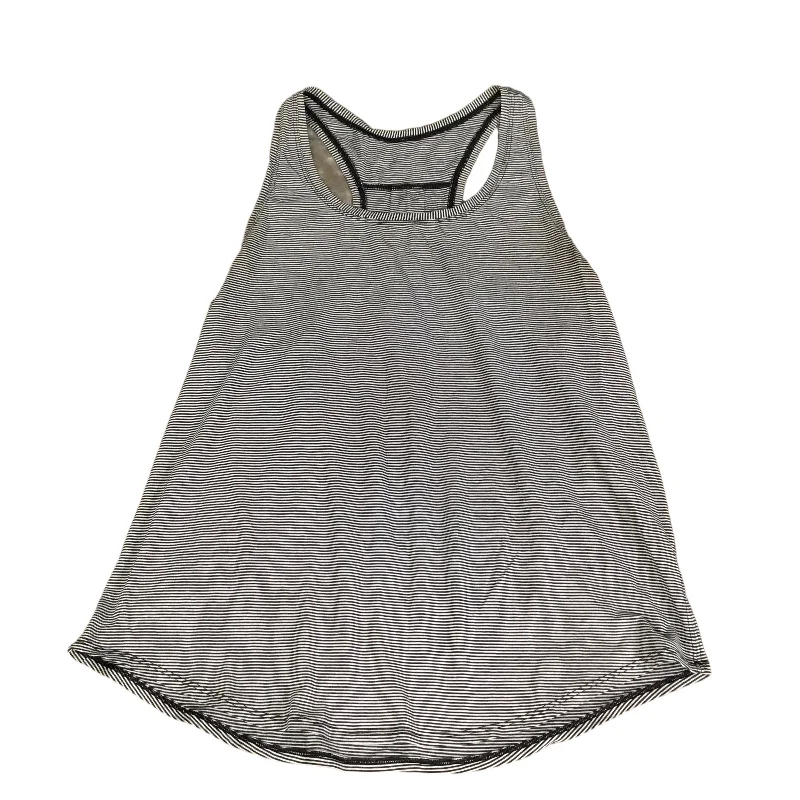 Exclusive Savings Athletic Tank Top By Lululemon In Striped Pattern, Size: M
