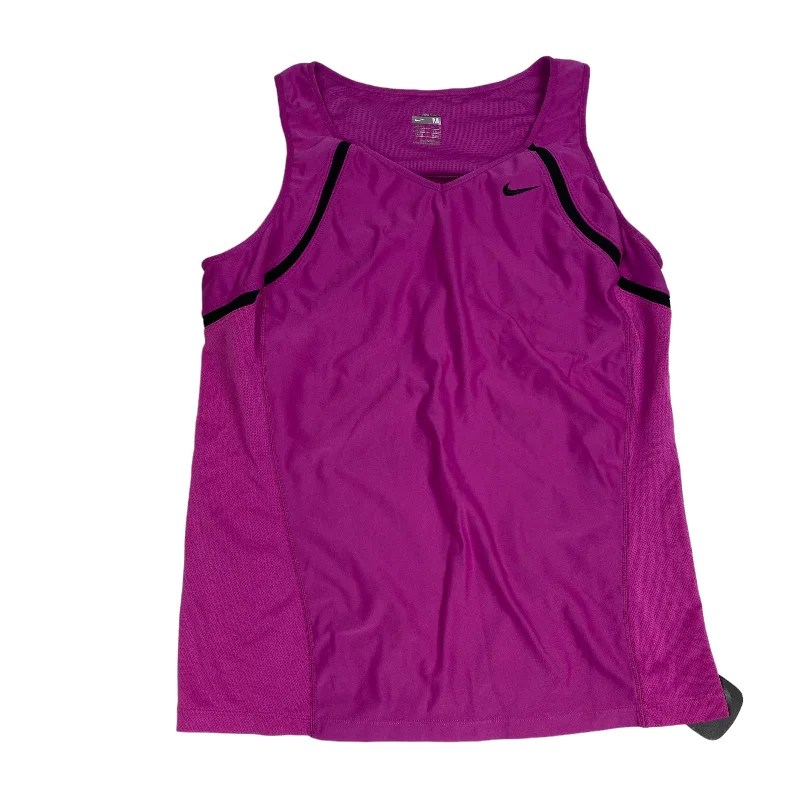 Super Bargain Athletic Tank Top By Nike Apparel  Size: M