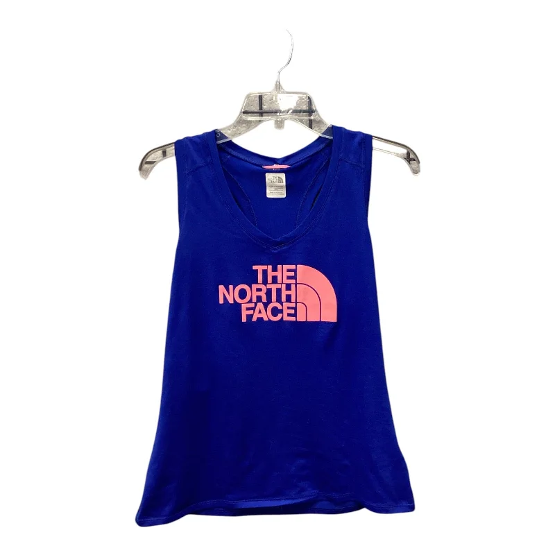 Price Cut Athletic Tank Top By The North Face In Blue, Size: M